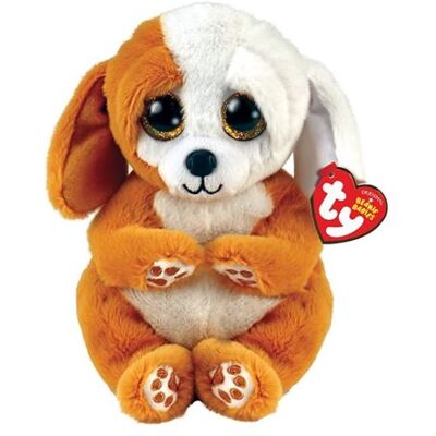 Ty Beaniee Babies Pluche Kleine Ruggles De Bruine Hond - Knuffel, Pop En Speelgoedbeest Ty Beaniee Babies Pluche Kleine Ruggles De Bruine Hond - Knuffel, Pop En Speelgoedbeest