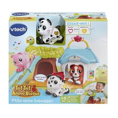 Vtech Elektronisch Spel Tut Tut Animo Bisous Ptite Niche Tobbogan + Cookie Chien Gentil - Educatieve En Elektronische Spelen Vtech Elektronisch Spel Tut Tut Animo Bisous Ptite Niche Tobbogan + Cookie Chien Gentil - Educatieve En Elektronische Spelen