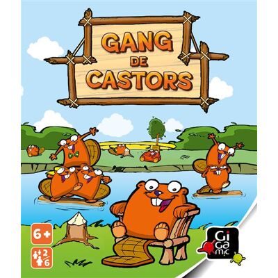 Gigamic Gigamisch Sfeerspel Bever Bende - Gezelschapsspelen Gigamic Gigamisch Sfeerspel Bever Bende - Gezelschapsspelen