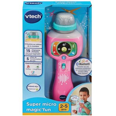 Vtech Elektronisch spel Super Micro Magic'Fun Rose Vtech Elektronisch spel Super Micro Magic'Fun Rose