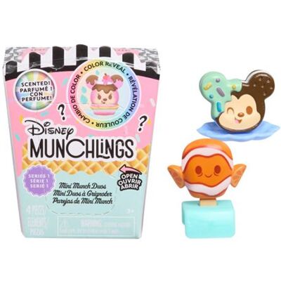 Disney Set van 2 figuren Munchlings Mini Munch Disney Set van 2 figuren Munchlings Mini Munch