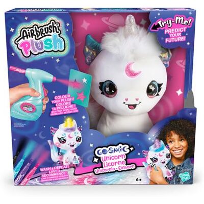 Canal Toys Creatief spel Airbrush Cosmic Unicorn pluche knuffel Canal Toys Creatief spel Airbrush Cosmic Unicorn pluche knuffel