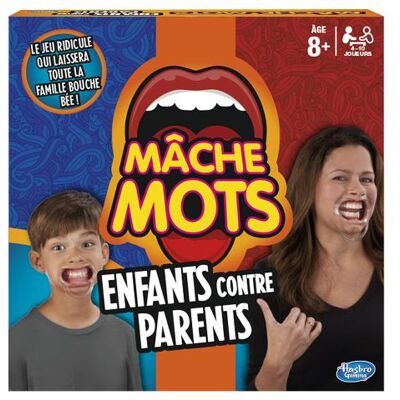 Hasbro Gaming Mâche-mots Bordspel Kinderen Vs Ouders - Gezelschapsspelen Hasbro Gaming Mâche-mots Bordspel Kinderen Vs Ouders - Gezelschapsspelen