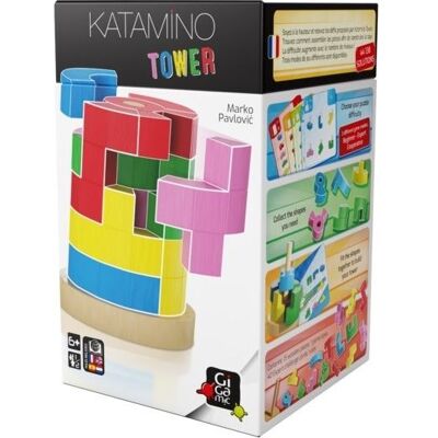 Gigamic Katamino Tower - Gezelschapsspelen Gigamic Katamino Tower - Gezelschapsspelen