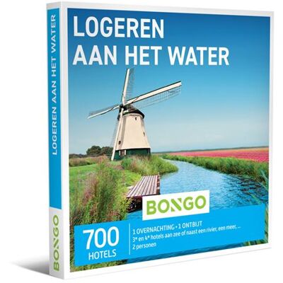Cadeaubox Bongo Logeren aan het Water - NL Cadeaubox Bongo Logeren aan het Water - NL