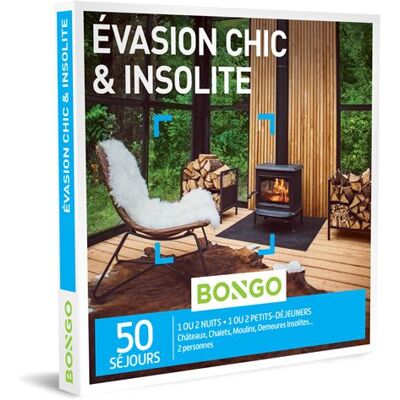 Cadeaubox Bongo évasion chic & insolite - FR Cadeaubox Bongo évasion chic & insolite - FR