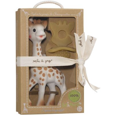 Vulli Sophie la girafe + Kauwrubber So'Pure Vulli Sophie la girafe + Kauwrubber So'Pure