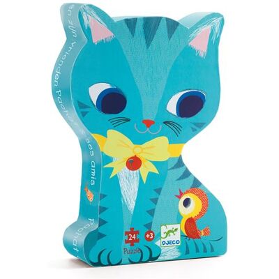 Puzzle 24 pièces Pachat et ses amis Djeco Puzzle 24 pièces Pachat et ses amis Djeco