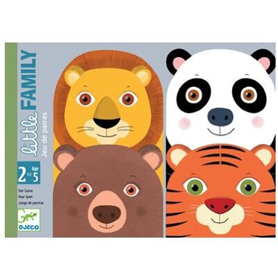 Djeco Kaartspel Little Family Franstalige Versie Djeco Kaartspel Little Family Franstalige Versie