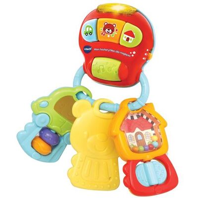 Interactieve Rammelaar Vtech Baby Mon Hochet P'Tites Clés Magiques - Educatieve En Elektronische Spelen Interactieve Rammelaar Vtech Baby Mon Hochet P'Tites Clés Magiques - Educatieve En Elektronische Spelen