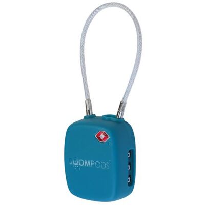 Boompods Bagageslot Tsa-gecertificeerd Met Geïntegreerd Verbonden Baken Blauw Boompods Bagageslot Tsa-gecertificeerd Met Geïntegreerd Verbonden Baken Blauw