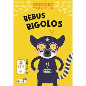 Grenouille REBUS RIGOLOS GRANDIR EN JOUANT (JEUX DE CARTES) Grenouille REBUS RIGOLOS GRANDIR EN JOUANT (JEUX DE CARTES)