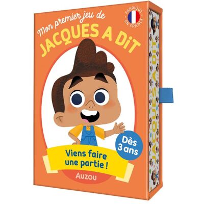 Auzou Gezelschapsspel Mon Premier Jeu De Jacques A Dit - Gezelschapsspelen Auzou Gezelschapsspel Mon Premier Jeu De Jacques A Dit - Gezelschapsspelen