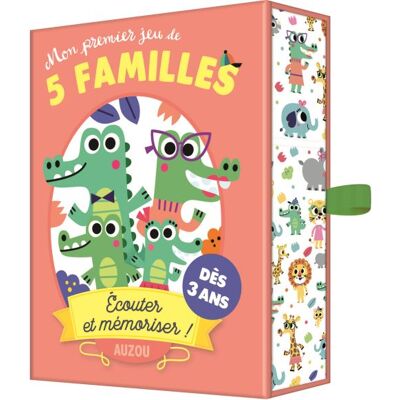 Eerste 5 Gezinnen Spel Auzou Eerste 5 Gezinnen Spel Auzou