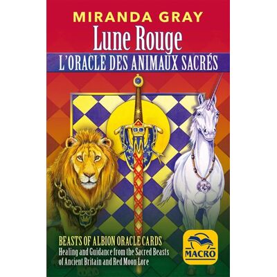 Macro Lune rouge. L'oracle des animaux sacrés (coffret livret + cartes) Macro Lune rouge. L'oracle des animaux sacrés (coffret livret + cartes)