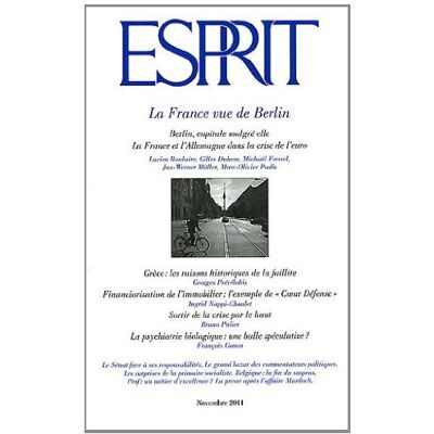 Esprit - La France vue de Berlin Esprit - La France vue de Berlin