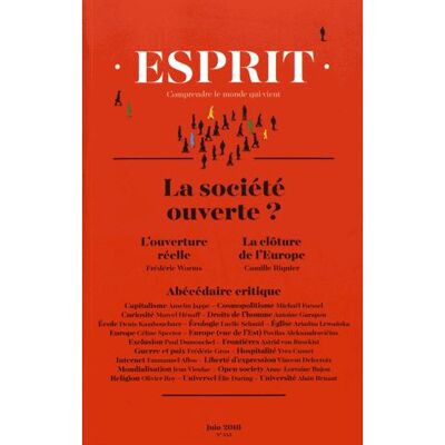 Esprit - La société ouverte ? Esprit - La société ouverte ?
