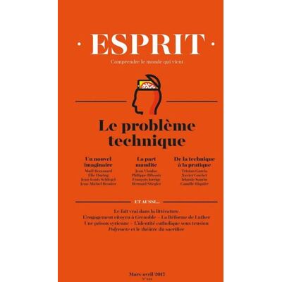Esprit - Le problème technique Esprit - Le problème technique