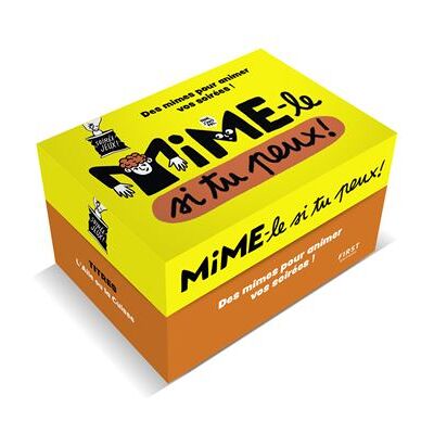 First MIME-LE SI TU PEUX JEU MINI-APERO First MIME-LE SI TU PEUX JEU MINI-APERO