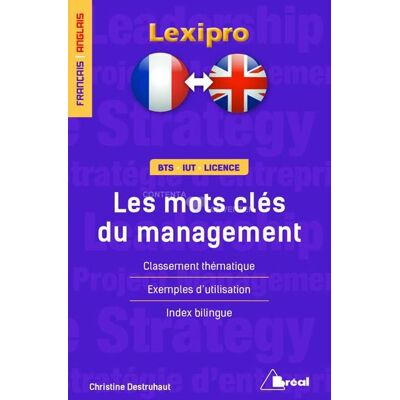Bréal Les mots clés du management en anglais Bréal Les mots clés du management en anglais