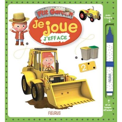 Fleurus JE JOUE J'EFFACE TRACTOPELLE (+ FEUTRE AVEC EMBOUT EFFACEUR) Fleurus JE JOUE J'EFFACE TRACTOPELLE (+ FEUTRE AVEC EMBOUT EFFACEUR)