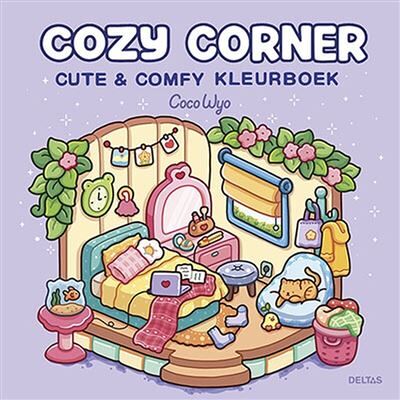 Zuidnederlandse Uitgeverij (ZNU) Cozy Corner Cute & Comfy kleurboek Coco Wyo Zuidnederlandse Uitgeverij (ZNU) Cozy Corner Cute & Comfy kleurboek Coco Wyo