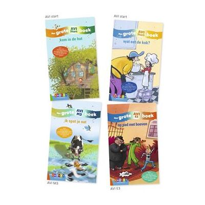 Uitgeverij Zwijsen België Pakket Grote AVI-boeken (4 titels) Uitgeverij Zwijsen België Pakket Grote AVI-boeken (4 titels)