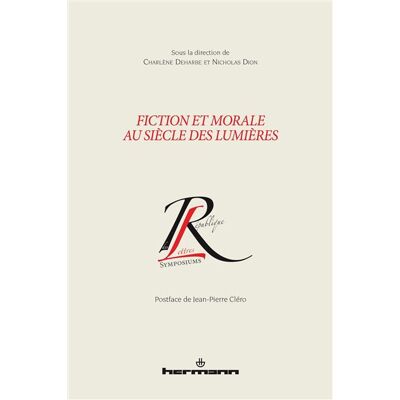 Hermann Fiction et morale au siecle des lumieres Hermann Fiction et morale au siecle des lumieres