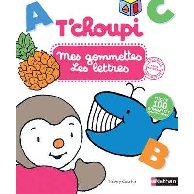 Nathan T'choupi mes gommettes les lettres Nathan T'choupi mes gommettes les lettres