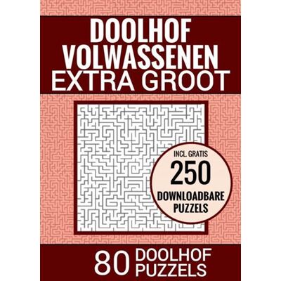 Brave New Books Boek Cadeau - Puzzelboek voor Ouderen, Slechtzienden, Senioren, Oma, Opa - Doolhof voor Volwassenen - Extra Groot, Type XL/XXL Brave New Books Boek Cadeau - Puzzelboek voor Ouderen, Slechtzienden, Senioren, Oma, Opa - Doolhof voor Volwassenen - Extra Groot, Type XL/XXL