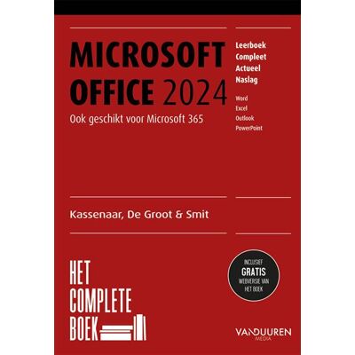 Van Duuren Media Het complete boek Office 2024 Van Duuren Media Het complete boek Office 2024