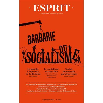 ESPRIT,524:LA SOCIAL-DEMOCRATIE ESPRIT,524:LA SOCIAL-DEMOCRATIE