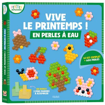 Fleurus VIVE LE PRINTEMPS EN PERLES A EAU 20 MODELES COLORES Fleurus VIVE LE PRINTEMPS EN PERLES A EAU 20 MODELES COLORES