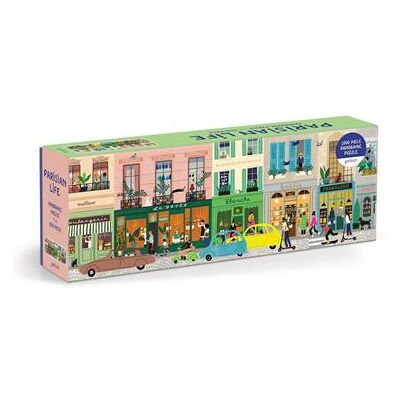 Galison Parisian life 1000 piece panoramic puzzle Galison Parisian life 1000 piece panoramic puzzle