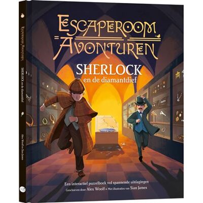 BBNC Uitgevers Escape Room Avonturen: Sherlock en de diamantdief BBNC Uitgevers Escape Room Avonturen: Sherlock en de diamantdief