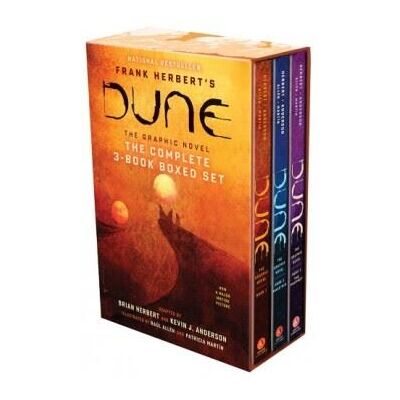 Abrams DUNE GN COMPLETE 3 BOOK BOX SET HC DUNE MUAD'DIB AND PROPHET Abrams DUNE GN COMPLETE 3 BOOK BOX SET HC DUNE MUAD'DIB AND PROPHET