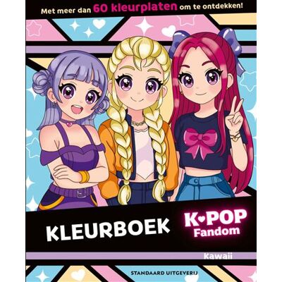 Standaard Uitgeverij Strips, Kids, Digits K-Pop fandom kleurboek Standaard Uitgeverij Strips, Kids, Digits K-Pop fandom kleurboek