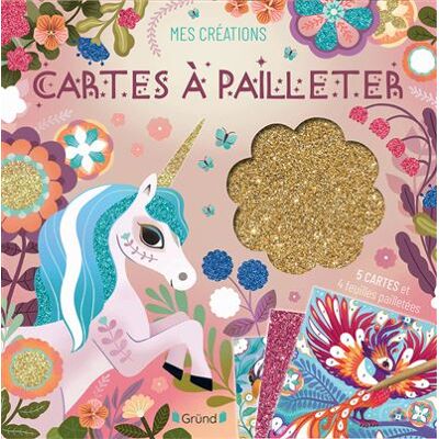 Grund CARTES A PAILLETER LICORNES ET ANIMAUX MAGIQUES Grund CARTES A PAILLETER LICORNES ET ANIMAUX MAGIQUES