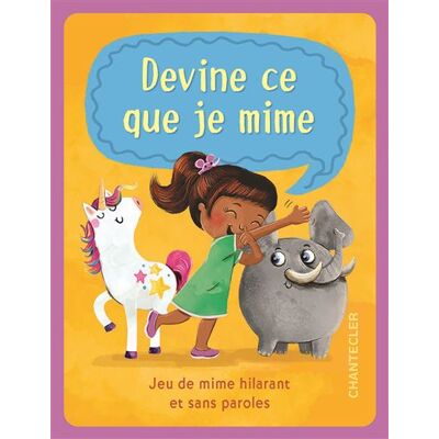 Chantecler DEVINE CE QUE JE MIME (BOITE AVEC 41 CARTES) Chantecler DEVINE CE QUE JE MIME (BOITE AVEC 41 CARTES)