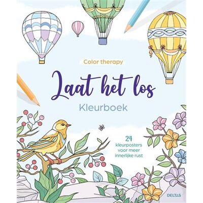 Zuidnederlandse Uitgeverij (ZNU) Color therapy Laat het los Kleurboek Zuidnederlandse Uitgeverij (ZNU) Color therapy Laat het los Kleurboek