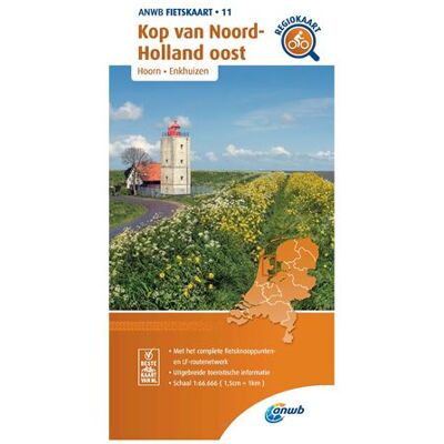 ANWB Media Fietskaart 11 - Kop van Noord-Holland Oost (Hoorn, Enkhuizen) ANWB Media Fietskaart 11 - Kop van Noord-Holland Oost (Hoorn, Enkhuizen)