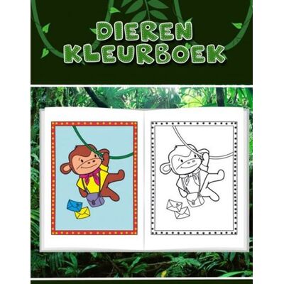 Brave New Books Leuk dieren kleurboek voor kinderen Brave New Books Leuk dieren kleurboek voor kinderen