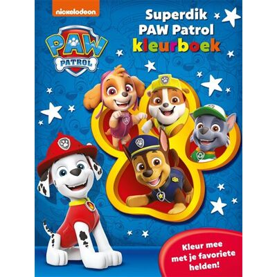 Gottmer Uitgevers Groep Superdik Paw Patrol kleurboek Gottmer Uitgevers Groep Superdik Paw Patrol kleurboek