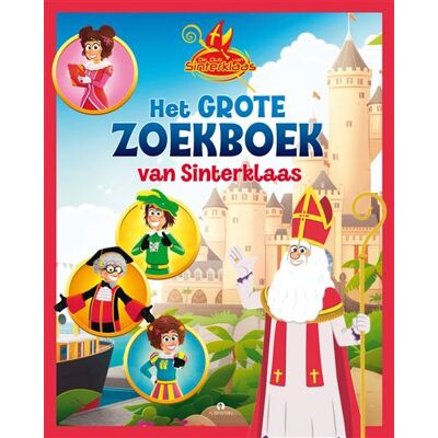 Uitgeverij Rubinstein Het grote zoekboek van Sinterklaas Uitgeverij Rubinstein Het grote zoekboek van Sinterklaas