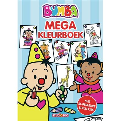 Studio 100 Bumba : mega kleurboek Studio 100 Bumba : mega kleurboek