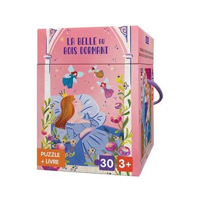 Sassi LA BELLE AU BOIS DORMANT (LIVRE + PUZZLE 30 PIECES) Sassi LA BELLE AU BOIS DORMANT (LIVRE + PUZZLE 30 PIECES)