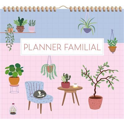 Chantecler PLANNER FAMILIAL SEMAINE HOUSEPLANTS Chantecler PLANNER FAMILIAL SEMAINE HOUSEPLANTS