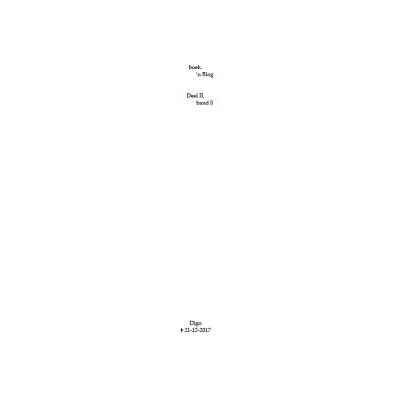 Elix Uitgevers boek.-’n Blog, deel II, band 8 Elix Uitgevers boek.-’n Blog, deel II, band 8