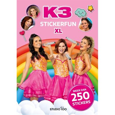 Studio 100 K3 Stickerfun XL Studio 100 K3 Stickerfun XL