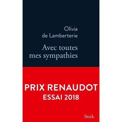 Stock Avec toutes mes sympathies Stock Avec toutes mes sympathies